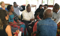 participants at Conflict Resolution Course, Tanzania