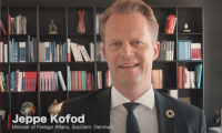 Jeppe Kofod i DIPD jubilæumsvideo